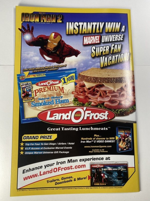 Invincible Iron Man #26 NM- 2010 Marvel Comics C136A