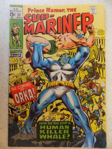 SUB-MARINER # 23 MARVEL ORKA