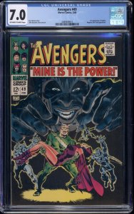 Avengers #49 (Marvel, 1968) CGC 7.0 - KEY