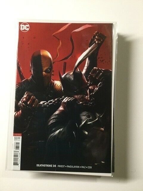 Deathstroke 35 Variant Near Mint Dc Comics HPA