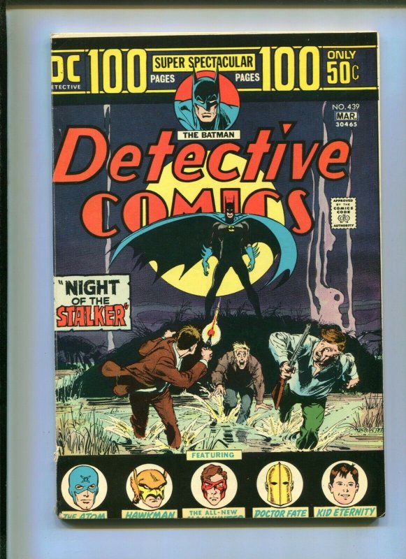 DETECTIVE COMICS #439 - THE STALKER The Fisherman Collection (7.5) 1974