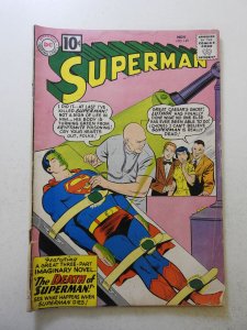 Superman #149 (1961) VG- Condition moisture stains