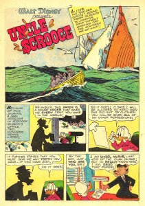 Walt Disney UNCLE SCROOGE  FOUR COLOR #495 (Sep1953) 7.0 FN/VF  All Barks!