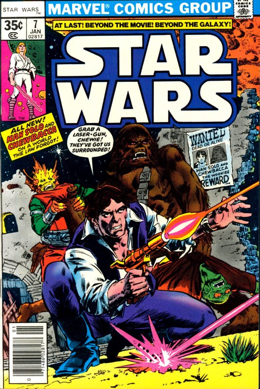 Star Wars #7 Marvel Comics 1978 VF Newsstand