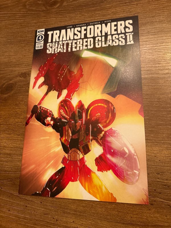 Lot Of 5 Transformers Shattered Glass 2 IDW Comic Books # 1 2 3 4 5 NM 11 J430