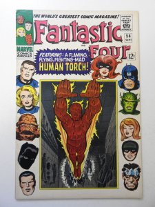 Fantastic Four #54 (1966) FN+ Condition! stamp bc