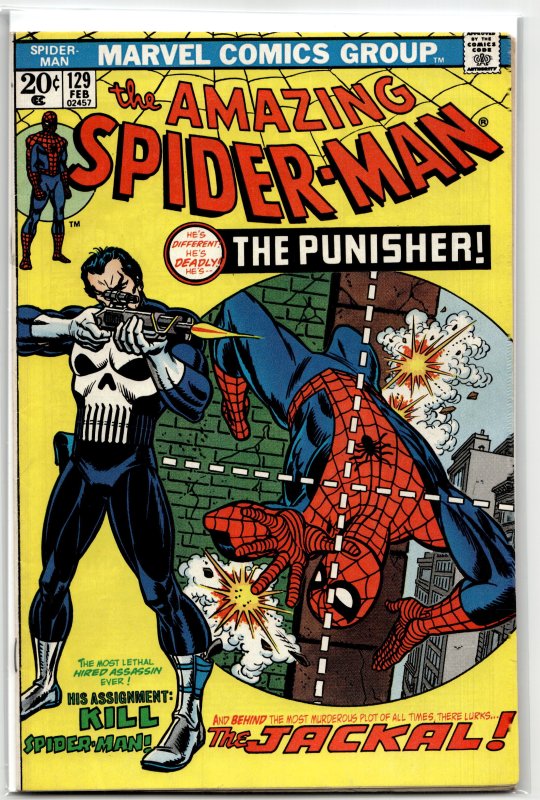 The Amazing Spider-Man #129 (1974) Spider-Man [Key Issue]