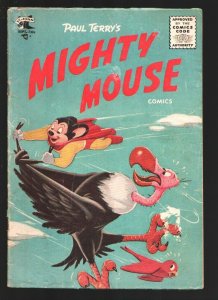 Mighty Mouse #65 1965-St Johns-Buzzard cover-Super hero funny animals-VG