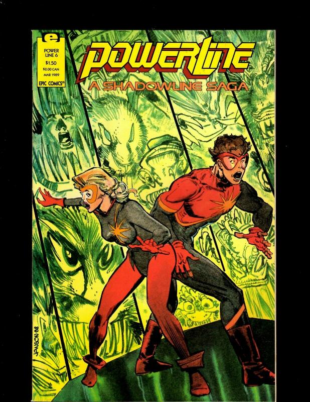 11 Comics Marvel Onslaught, Epilogue, X-Men, Powerline #1 2 3 4 5 6 7 8 JF25 