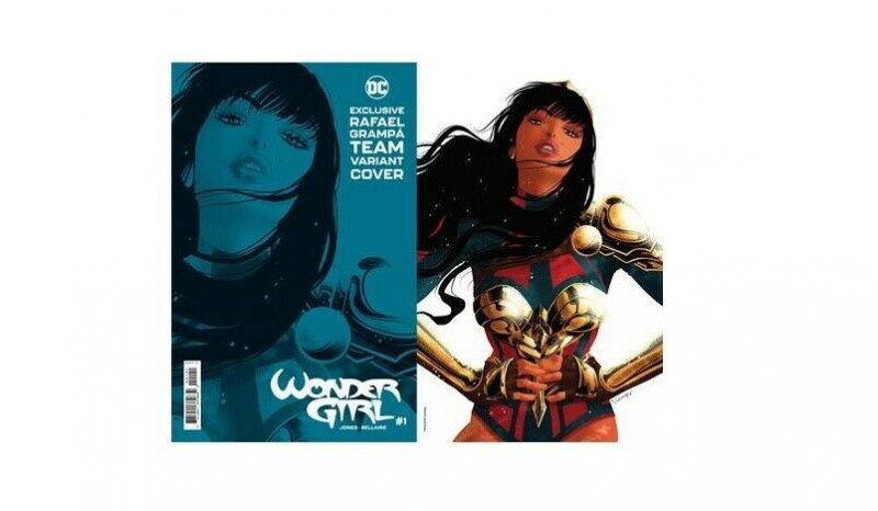 WONDER GIRL #1 RAFAEL GRAMPA SPOT FOIL VARIANT NM 1ST PRINT BAG&BRD