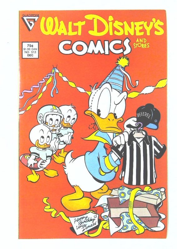 Walt Disney's Comics and Stories #513, NM- (Actual scan)