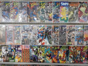 Huge Lot 160+ Comics W/ Wolverine, Thor, Secret Avengers, Supes+ Avg VF- Cond!!