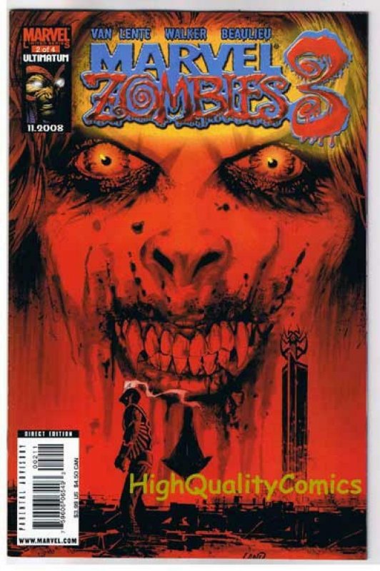 MARVEL ZOMBIES 3 #1 2 3 4, NM+, Undead, Walking Dead, 2008, more MZ in store