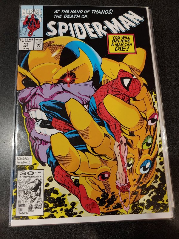 ​SPIDER-MAN #17 THANOS ISSUE NM