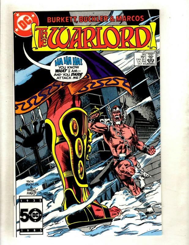 12 Warlord DC Comics # 98 99 100 101 102 103 104 105 106 107 108 109 GK20