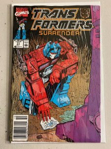 Transformers #71 newsstand 6.0 (1990)