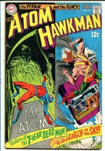 THE ATOM & HAWKMAN #41 1969-Joe Kubert/Murphy Anderson VG