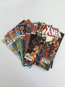 X-Men # 71, 73, 75-76, 78, 80, & 88-89 Lot Of 8