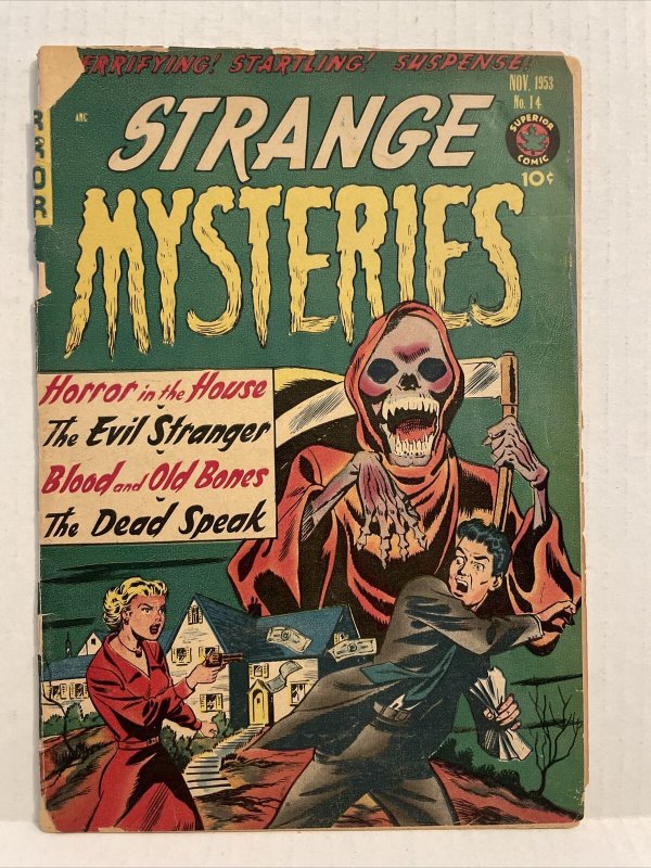 Strange Mysteries #14 1953 Superior Comics