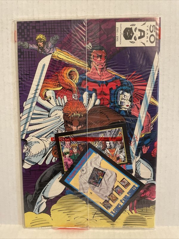 X-force #1 poly bagged Team  card