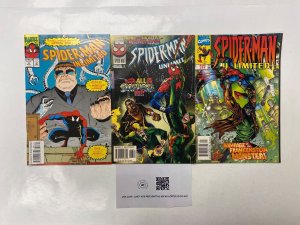 3 Spider-Man Unlimited MARVEL comic books #3 13 21 46 KM14