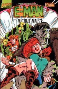 Original E-Man #4 VG ; First | low grade comic Michael Mauser