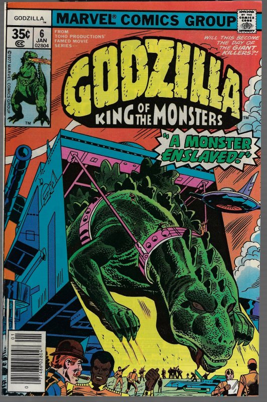 Godzilla #6 (Marvel, 1978) NM