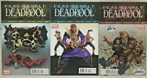 FEAR ITSELF DEADPOOL#1-3 VF/NM LOT 2011 MARVEL COMICS