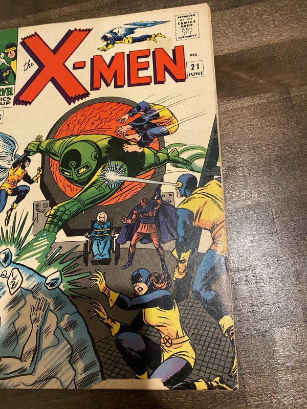 The X-Men #21 (1966) Lucifer app