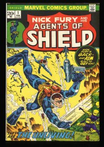 S.H.I.E.L.D #1 FN- 5.5 Nick Fury!