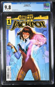 Jackpot #1 CGC 9.8 1st Solo Series Mary Jane as Jackpot Cover A Marvel 2024 WP