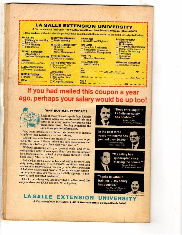 Amazing Spider-Man # 110 VG Marvel Comic Book Silver Age Stan Lee Ditko J267