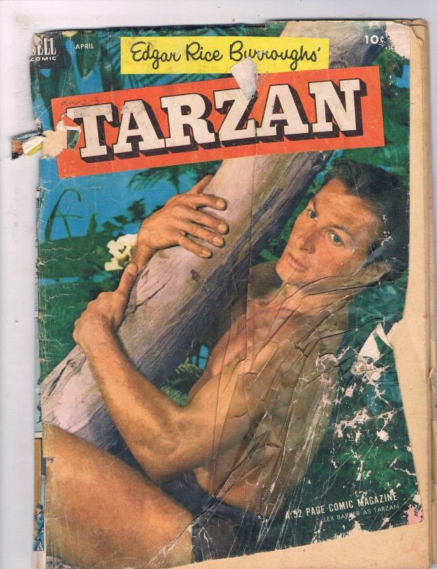 Tarzan # 43 FR Dell Golden Age Comic Book 1953 Edgar Rice Burroughs Jungle JH2