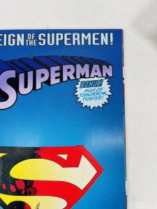 Superman #78 Reign Of The Superman DC Comics June 1993 Die Cut Cover