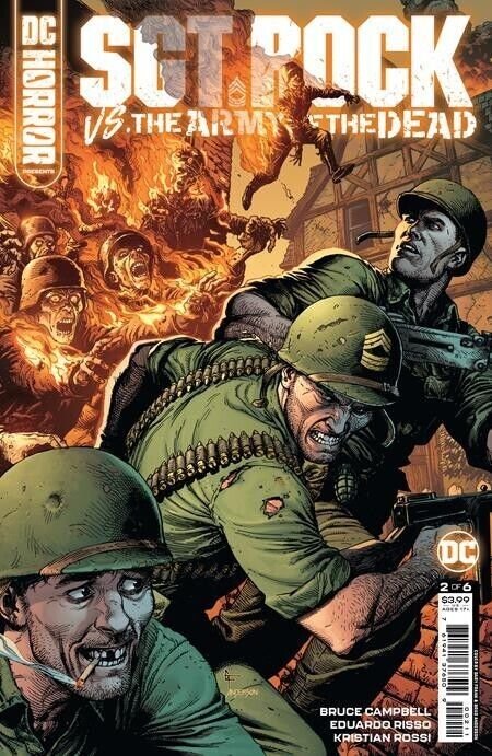 Sgt Rock vs Army of the Dead #2 (of 6) Comic Book 2022 - DC Horror