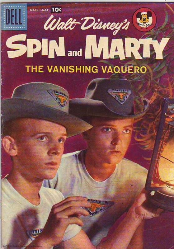 Spin and Marty, Walt Disney's #5 (Mar-58) FN+ Mid-Grade Annette, Spin and Marty