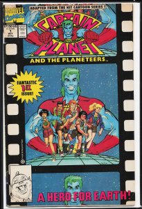 Captain Planet and the Planeteers #1 (1991) Captain Planet [Key Issue]