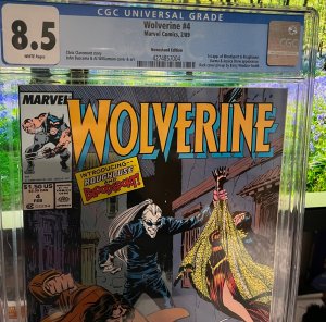 Wolverine #4 (1989) CGC 8.5