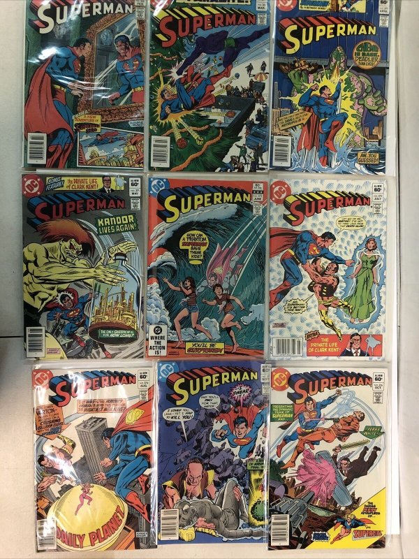 Superman (1980) Complete Set # 350-423 (VF/NM) DC Comics