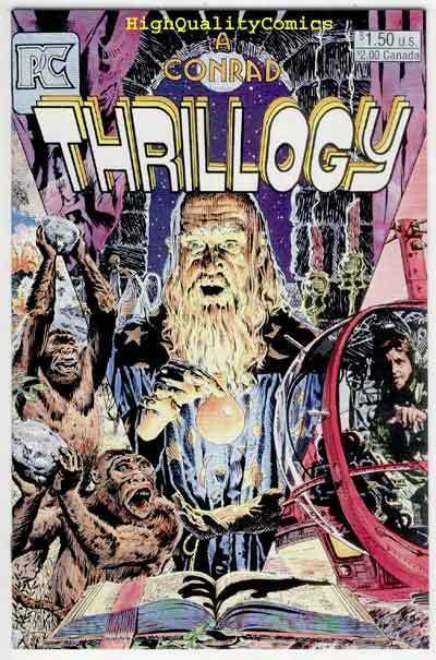 THRILLOGY #1, NM+, Tim Conrad, Pacific Comics, 1984, more indies in store