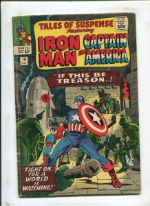 TALES OF SUSPENSE #70 - IF THIS BE TREASON! - (VG+) 1965 