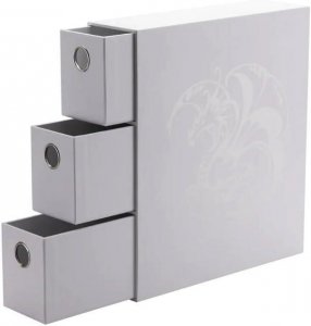 Dragon Shield: Fortress Card Drawers: White 1200CT