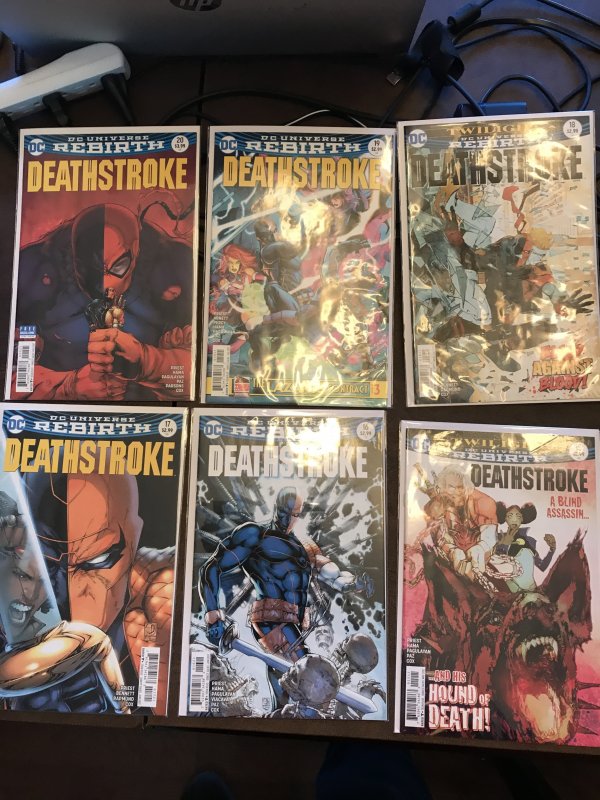 Deathstroke by Priest Complete Set 1-50 including many Mattina variants 52 books