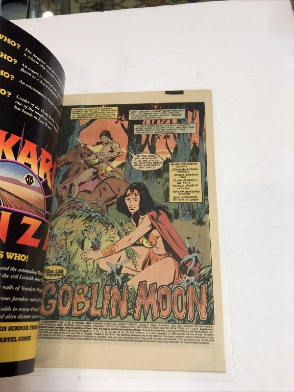 Kull The Conqueror (1984) # 6 (NM) | Canadian Price Variant CPV |