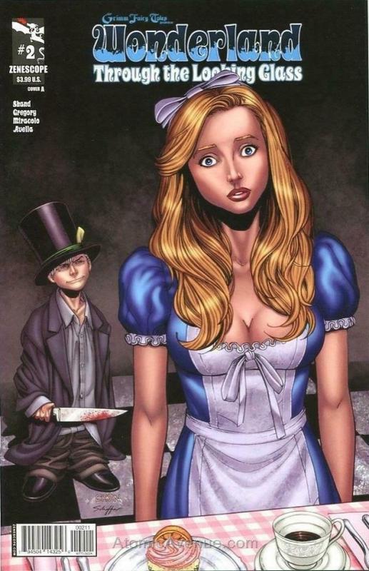 Grimm Fairy Tales Presents Wonderland: Through the Looking Glass #2A VF/NM; Zene