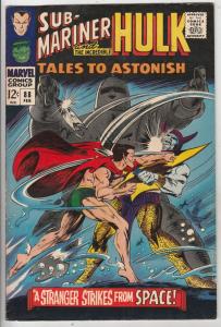 Tales To Astonish #88 (Feb-67) VF/NM High-Grade Incredible Hulk, Namor the Su...