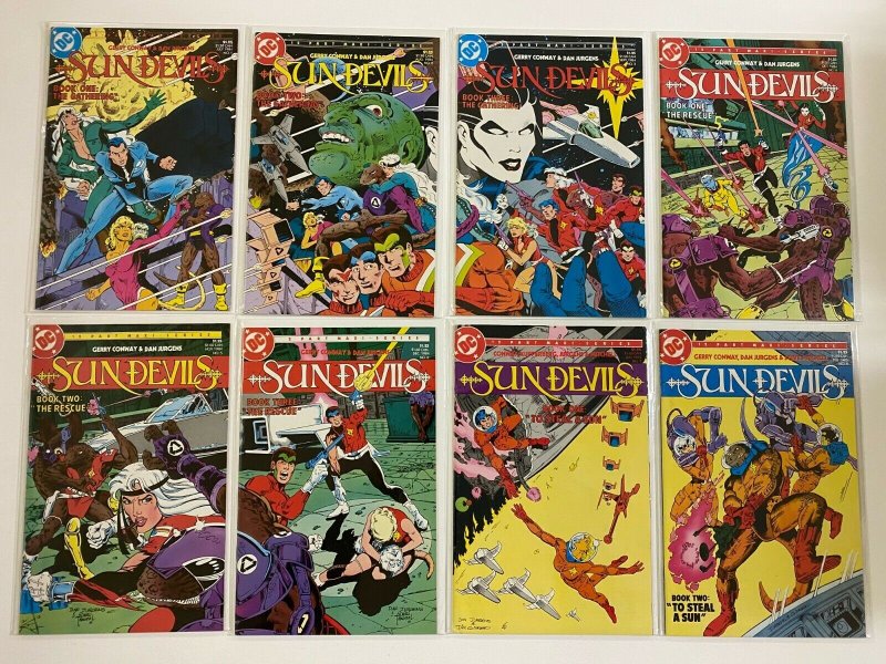 Sun Devils set from:#1-12 DC 12 different books 8.0 VF (1984 to 1985) 