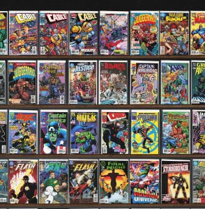 Huge Lot 140+ Comics with Fantastic Four, Cable, The Mighty Thor & More!