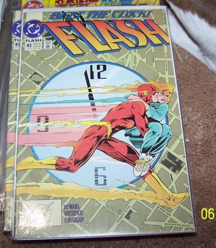 FLASH # 83 HOT cw tv show  nightwing starfire WALLY WEST 