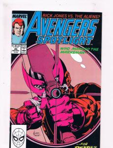 Avengers Spotlight # 25 VF Marvel Comic Books Captain America Thor Iron Man SW12